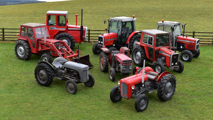 Extensive Massey Ferguson Collection Sells In Yorkshire Farm Contractor And Large Scale Farmer 1596